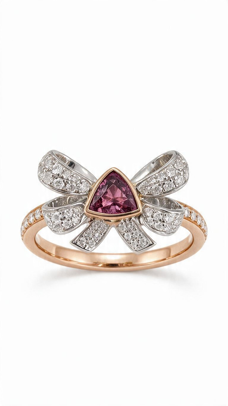 dreamina-2026-07-15-2167-rose gold purple pink spinel and white d...